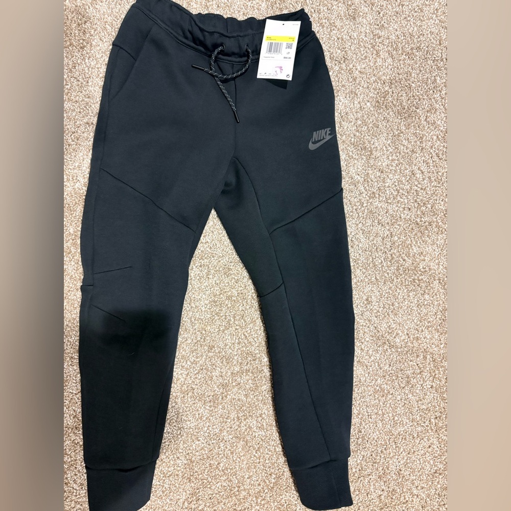 Nike Tech Kids Black Joggers